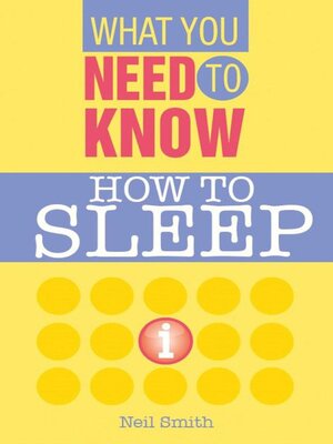 cover image of How to Sleep